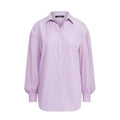 Lauren Ralph Striped Broadcloth Shirt in Lavender, Size XXL New w/Tag