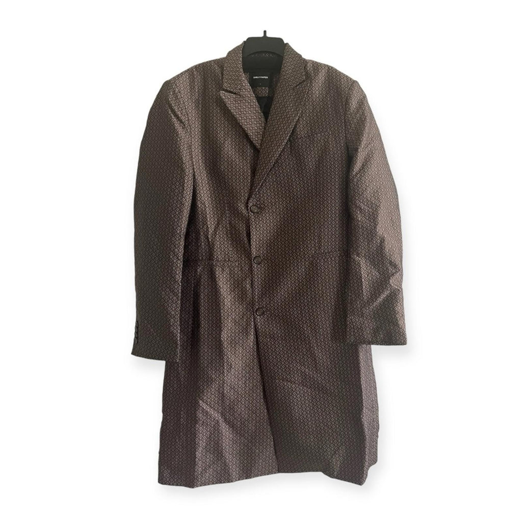 NEW Daily Paper Brown Kayson Coat Brown, Mens Jackets Size L New w/Tag $175