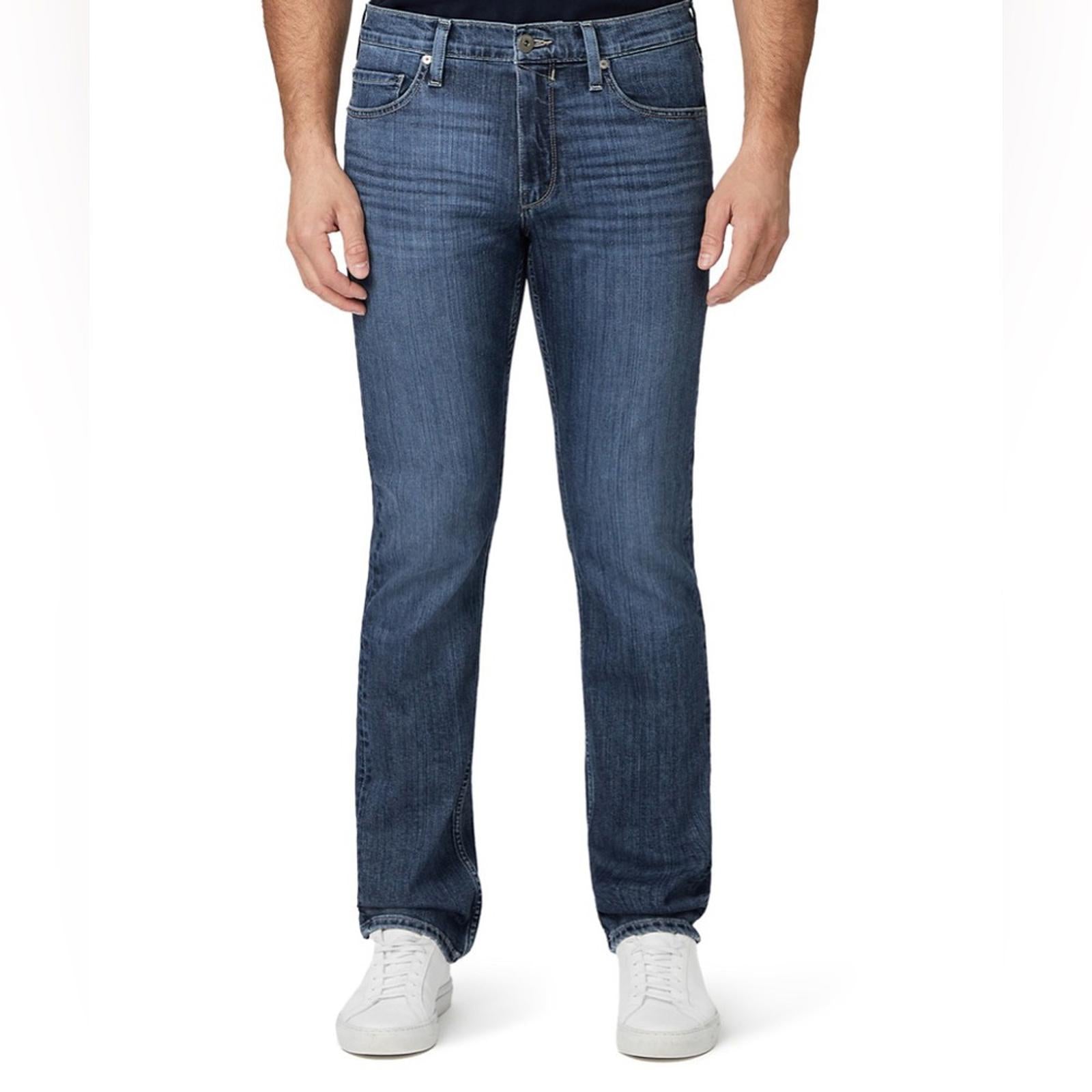 Paige Federal Straight Slim Fit Jeans in Taft, Size 31 X 34 New w/Tag