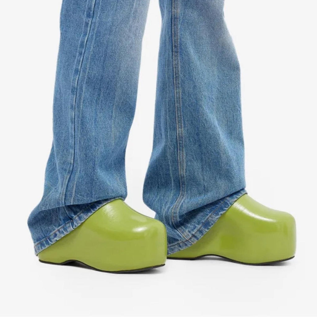 Simon Miller Platform Bubble Clog in Kiwi, REVOLVE Size EU 38 US 8 New w/o Box