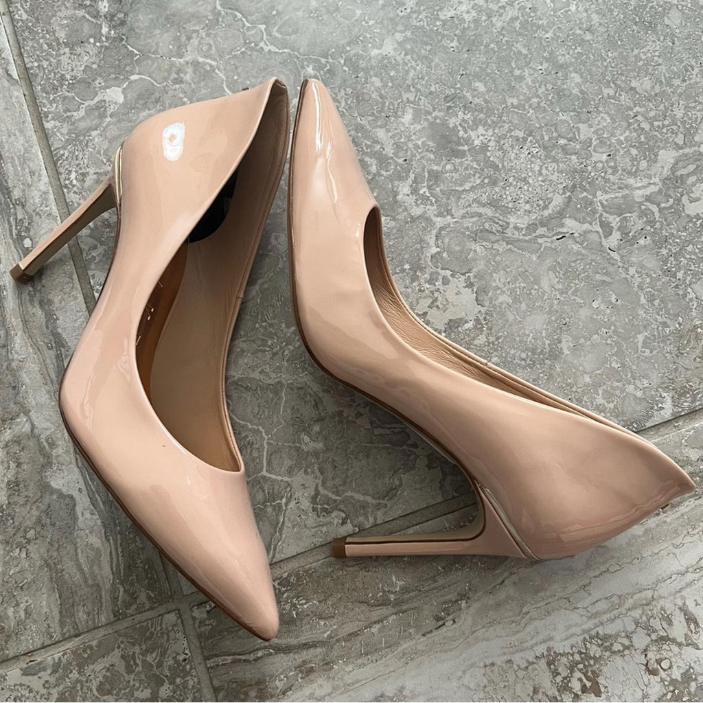 Ted Baker London Blush Pumps Pointed Toe Nude Shoe Size US10.5 EU41 NEW