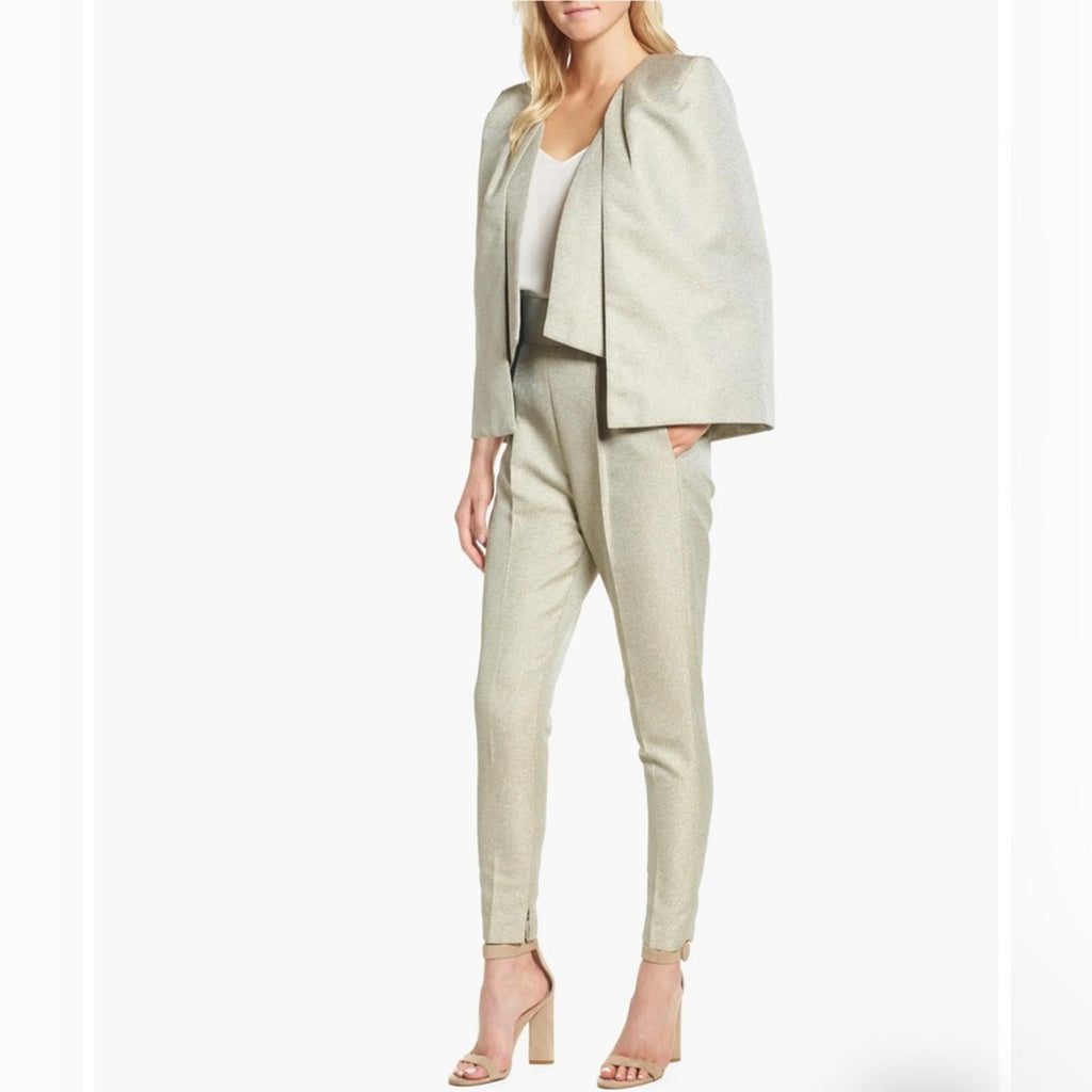 ELLIATT Valencia High Waist Ankle Skinny Pants in Sage, Size XS New w/Tag
