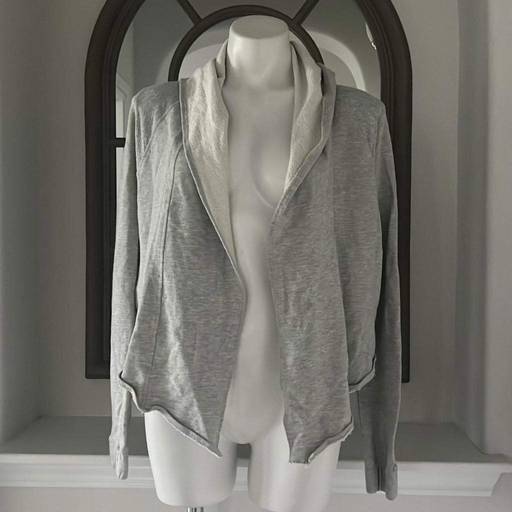 NUX Hoodie Long Sleeve Cardigan Sweatshirt, Size Small New w/Tag