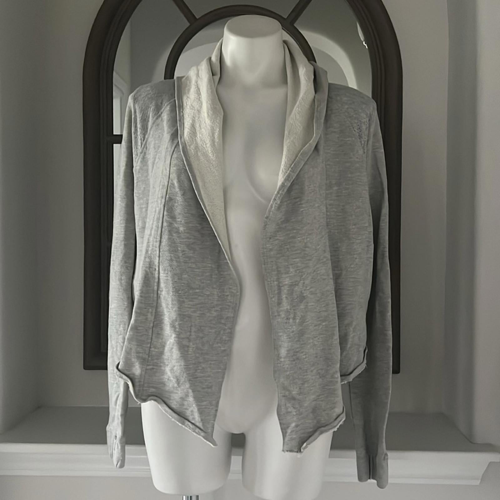 NUX Hoodie Long Sleeve Cardigan Sweatshirt, Size Small New w/Tag