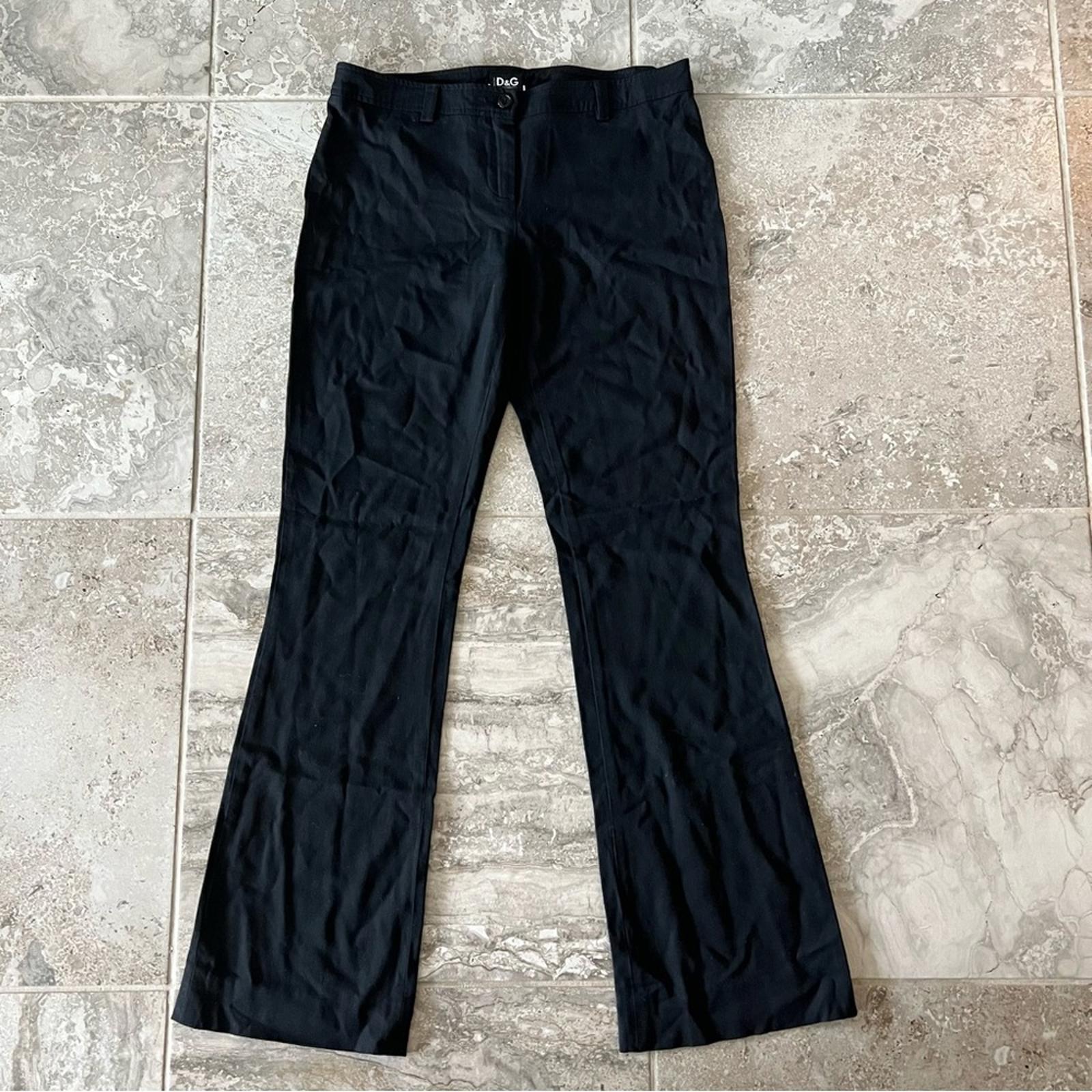 Dolce & Gabbana Women’s Black Pants Made in Italy, Waist 30” EXCELLENT! $950