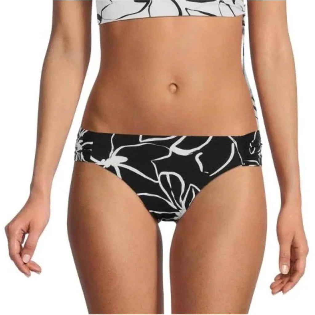 La Blanca Moonlit Reversible Sash Tab Bikini Swim Bottom Size 14 NWT