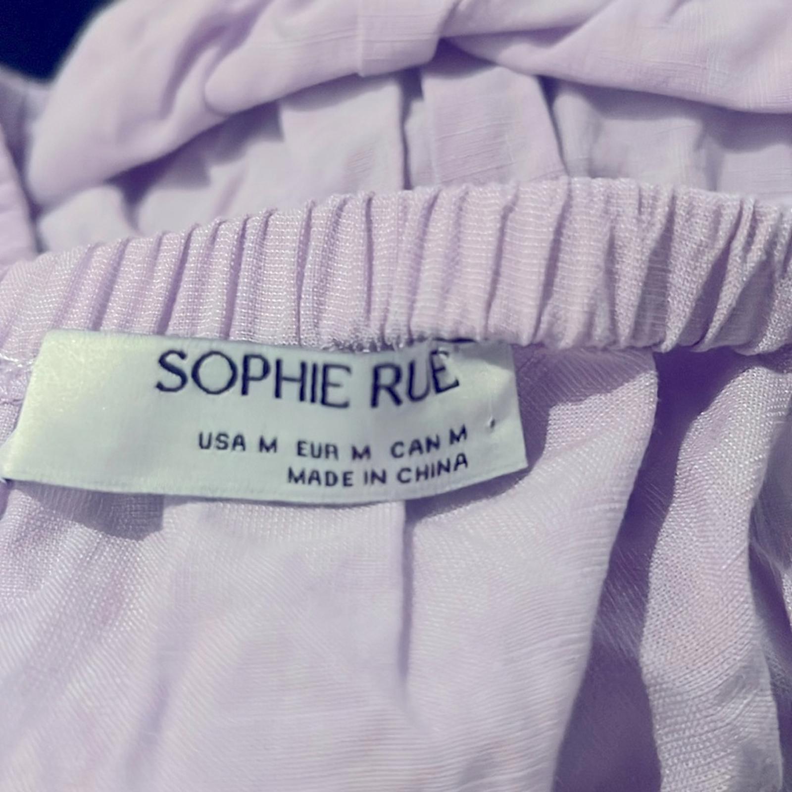 Sophie Rue Crop Tank Top in Purple, Size M EXCELLENT!
