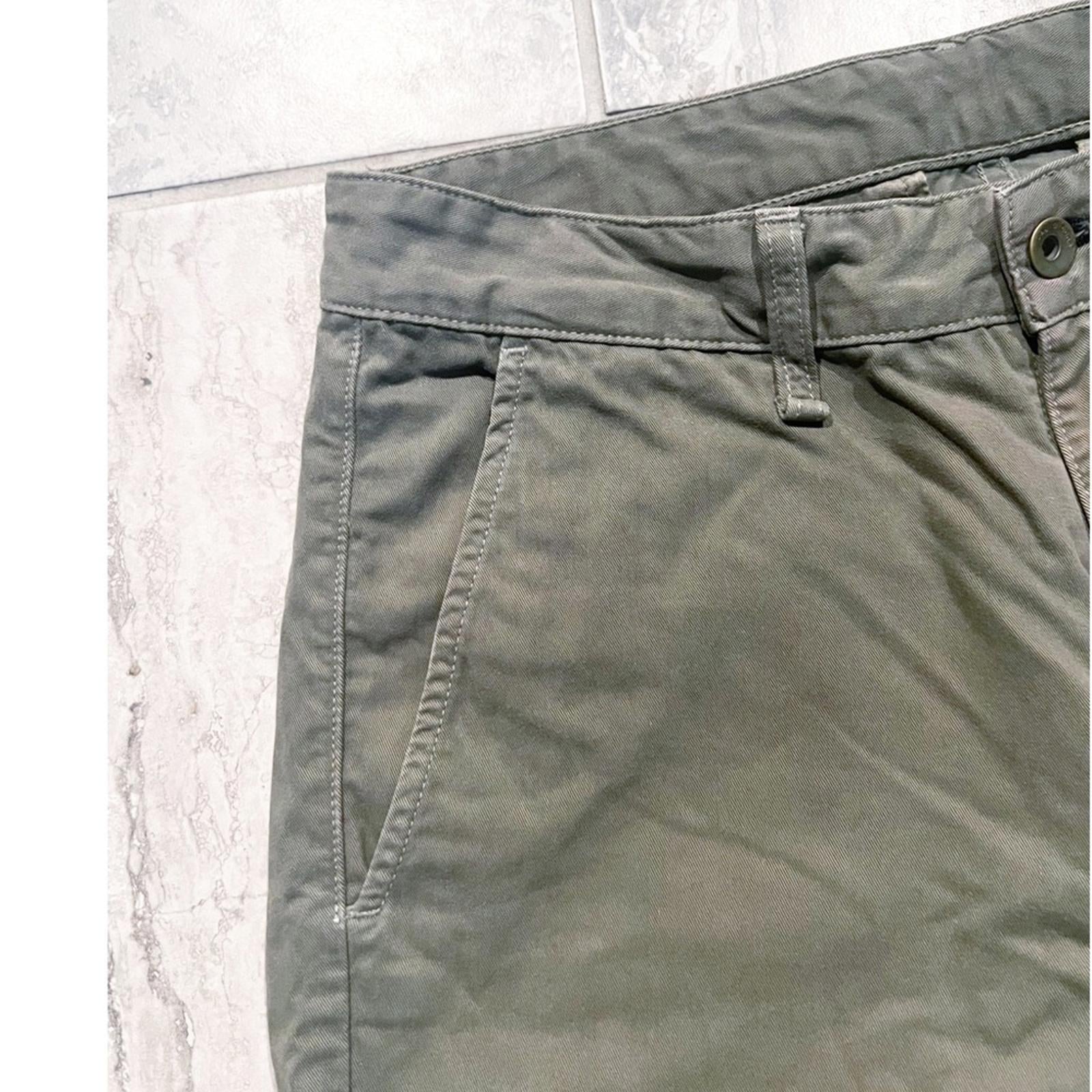 Rag & Bone Standard Issue Chino Twill Pants, Army Size 31 Retail $225