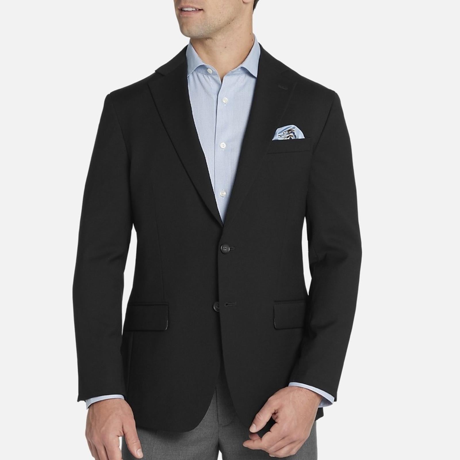 Pronto Uomo Wool Blend Blazer, Black Size 58R /53W New with Tag Retail $279.99