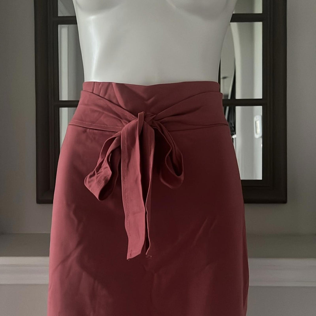 Mikarose Belted Stretchy Pencil Skirt, Plus Size XXL New w/Tag