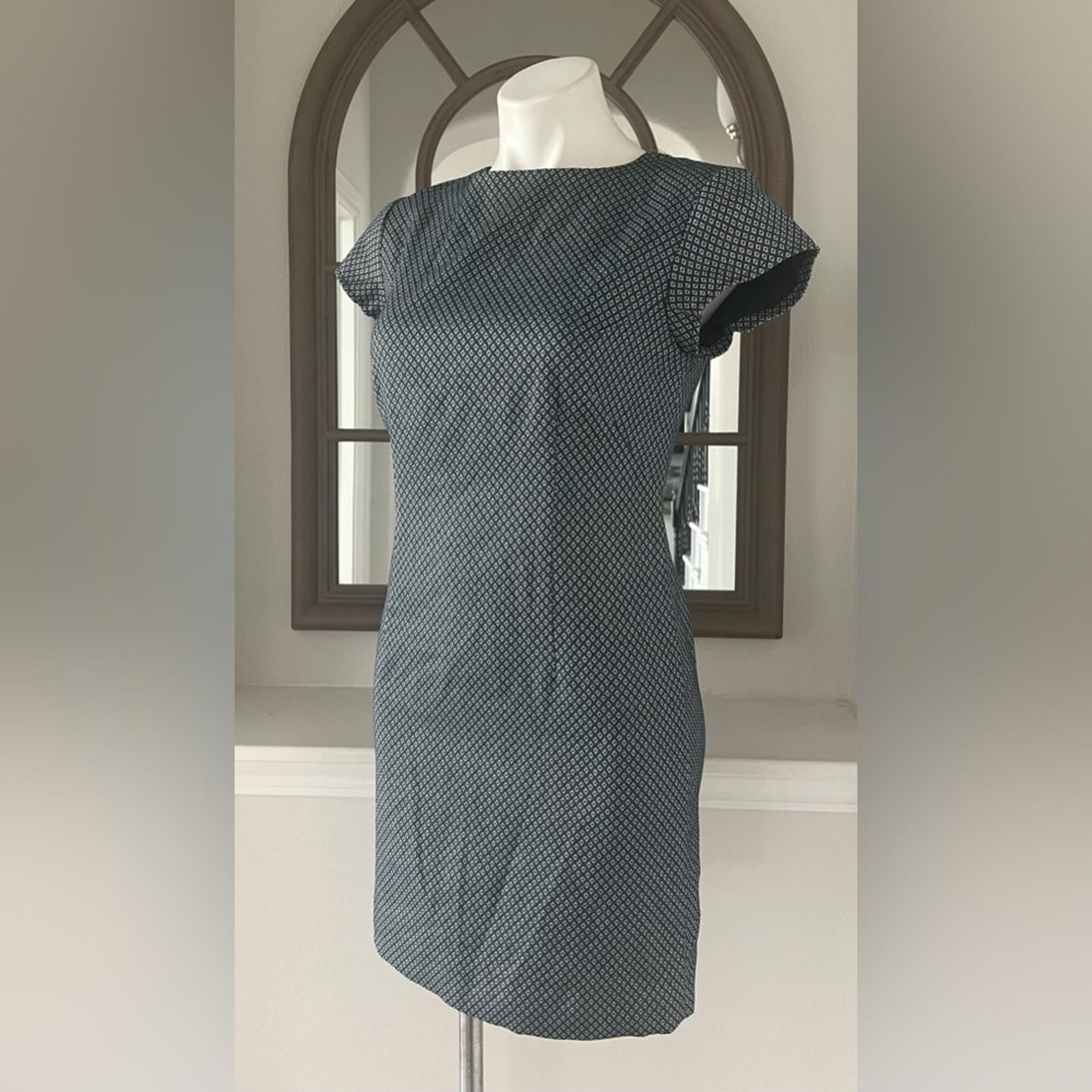 Piplette by Alice Ritter Geometric Print SS Mini Dress, Size M EXCELLENT!