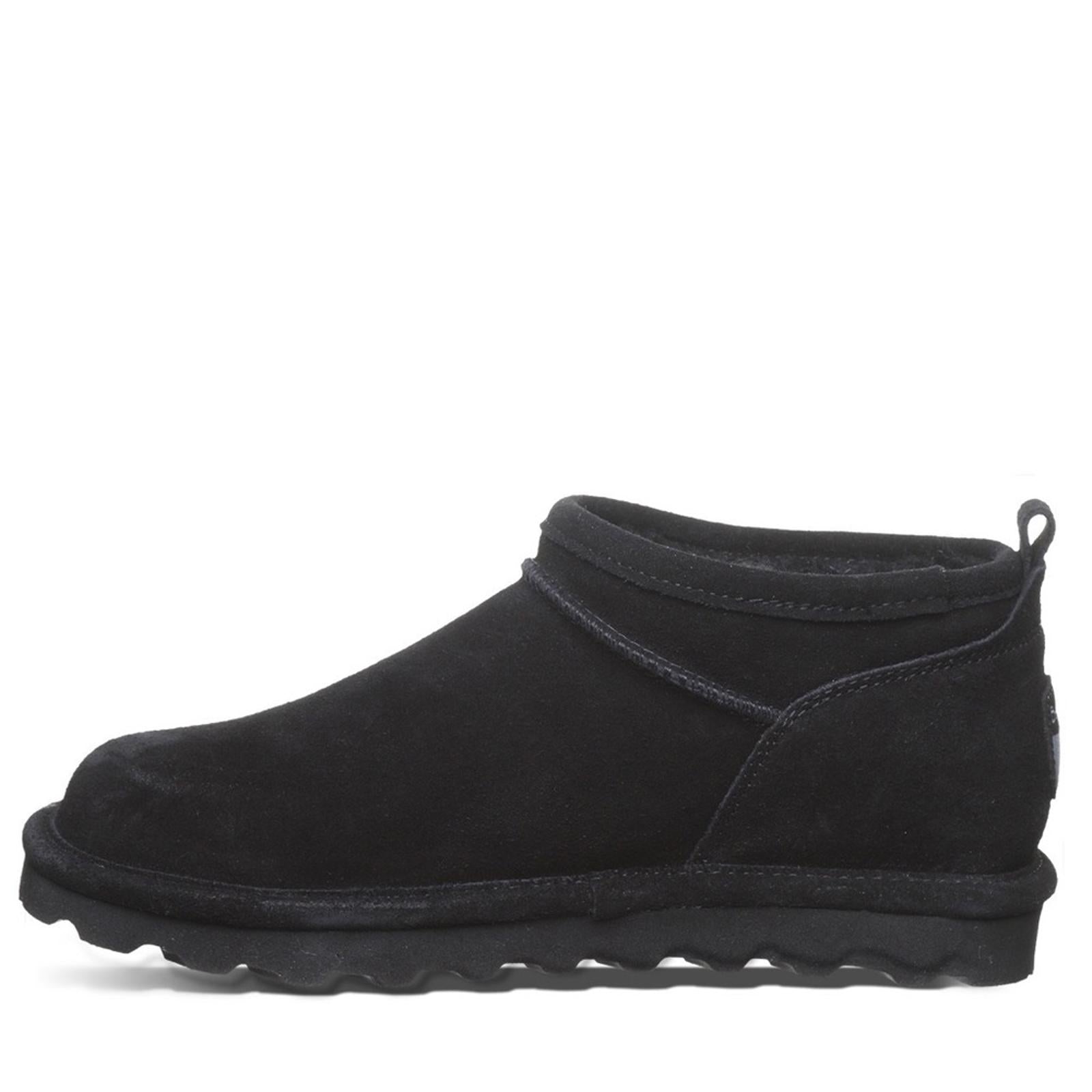 BearPaw Super Shorty Booties in Black, NWT, Size 7