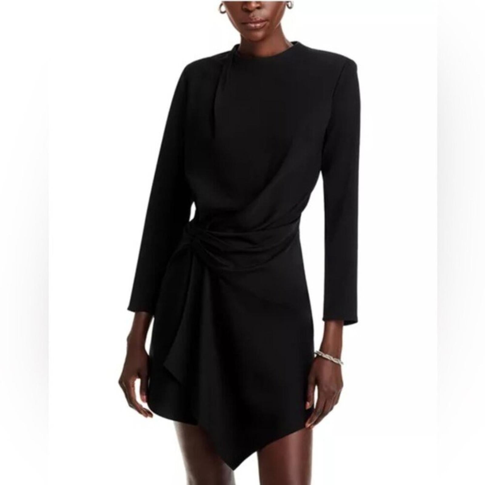 A.L.C. Kay Asymmetric Dress in Black, Size 10, New w/Tag