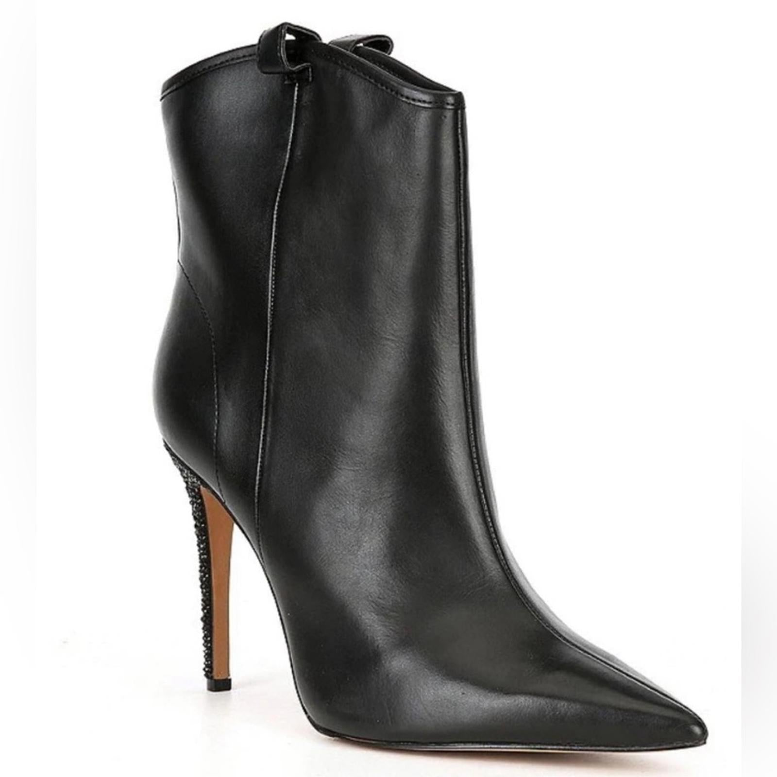 Karl Lagerfeld Paris Clea Stilleto Bootie in Black Size 6.5 New in Box