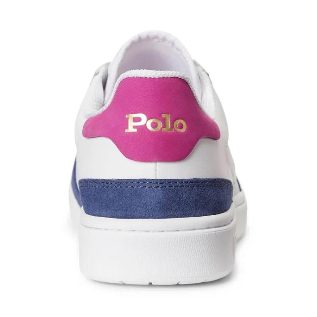 Polo Ralph Lauren Court Leather-Suede Sneakers in White Size 9, New SOLD OUT!