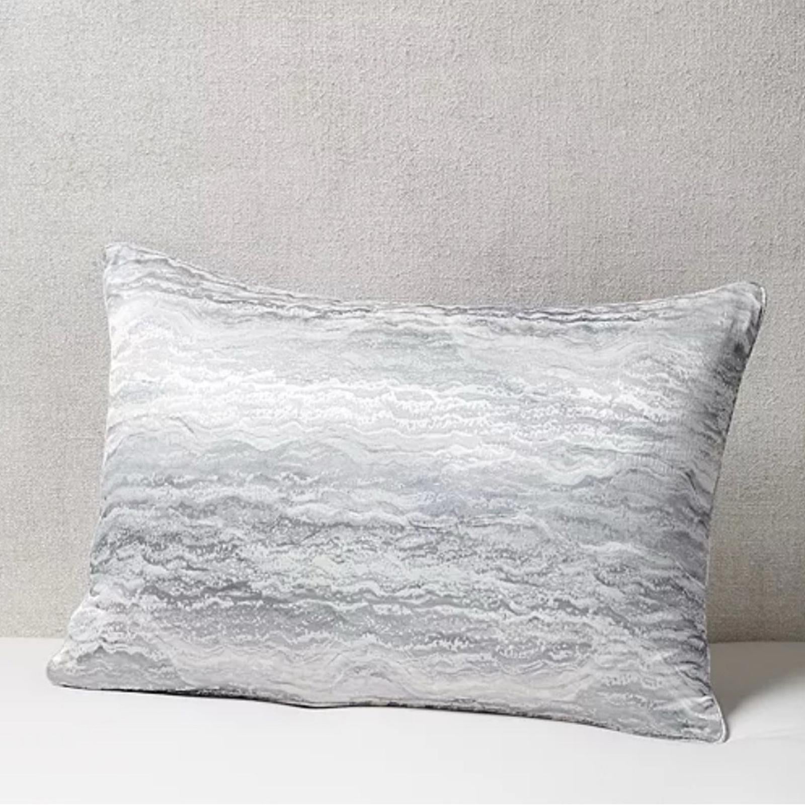 Hudson Park Collection Marble Wave Standard Sham, New w/Tag