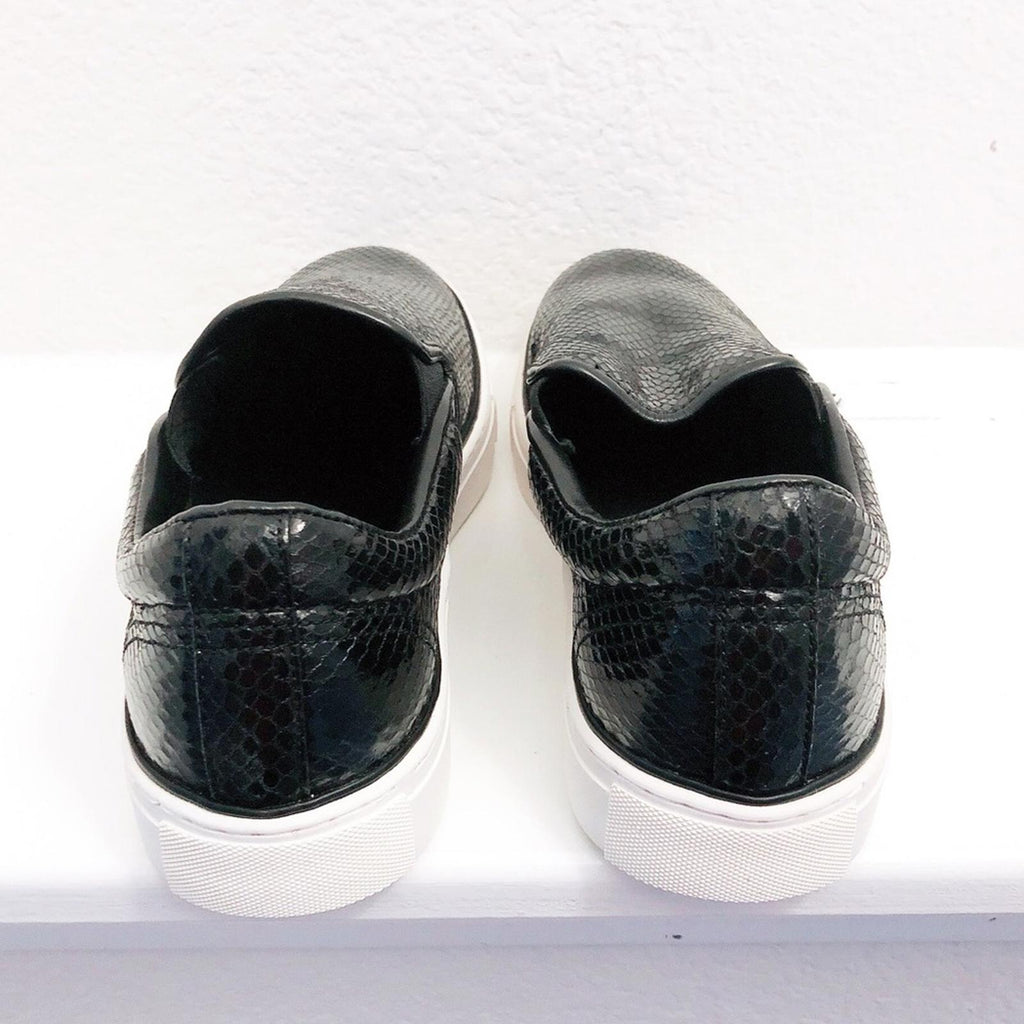 Comme des Garçon Embossed Sneakers Slip-On Shoes, Black/White Size 11 New in Box
