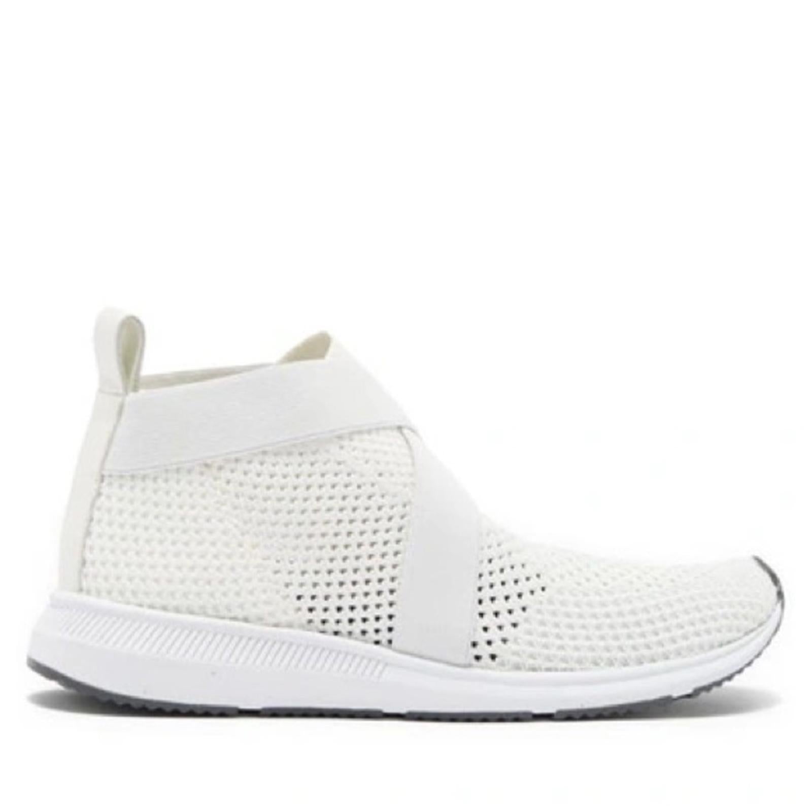 NEW Eileen Fisher Zing Stretch Knit Sneakers in White, Size 11 NEW w/o Box