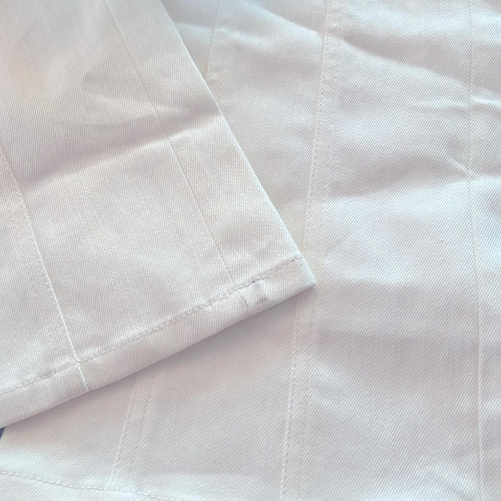 NEW Cinq à Sept Meryl Cropped Flare Leg Jeans in White, Size 12 New w/Tag