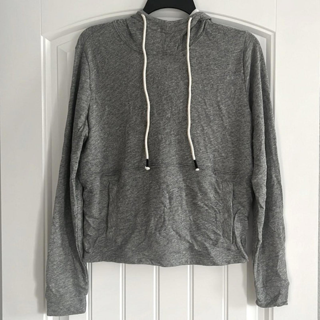 NEW Marine Layer Double Knit Hoodie w/Drawstring in Grey, Size M EXCELLENT!