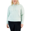 ID Ideology Techy Drawstring-Hood Hoodie in Mint Wash, Plus Size 3X New w/Tag