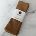 Amal Tan Linen Napkins Set of 4, Measures 12”x16” NEW