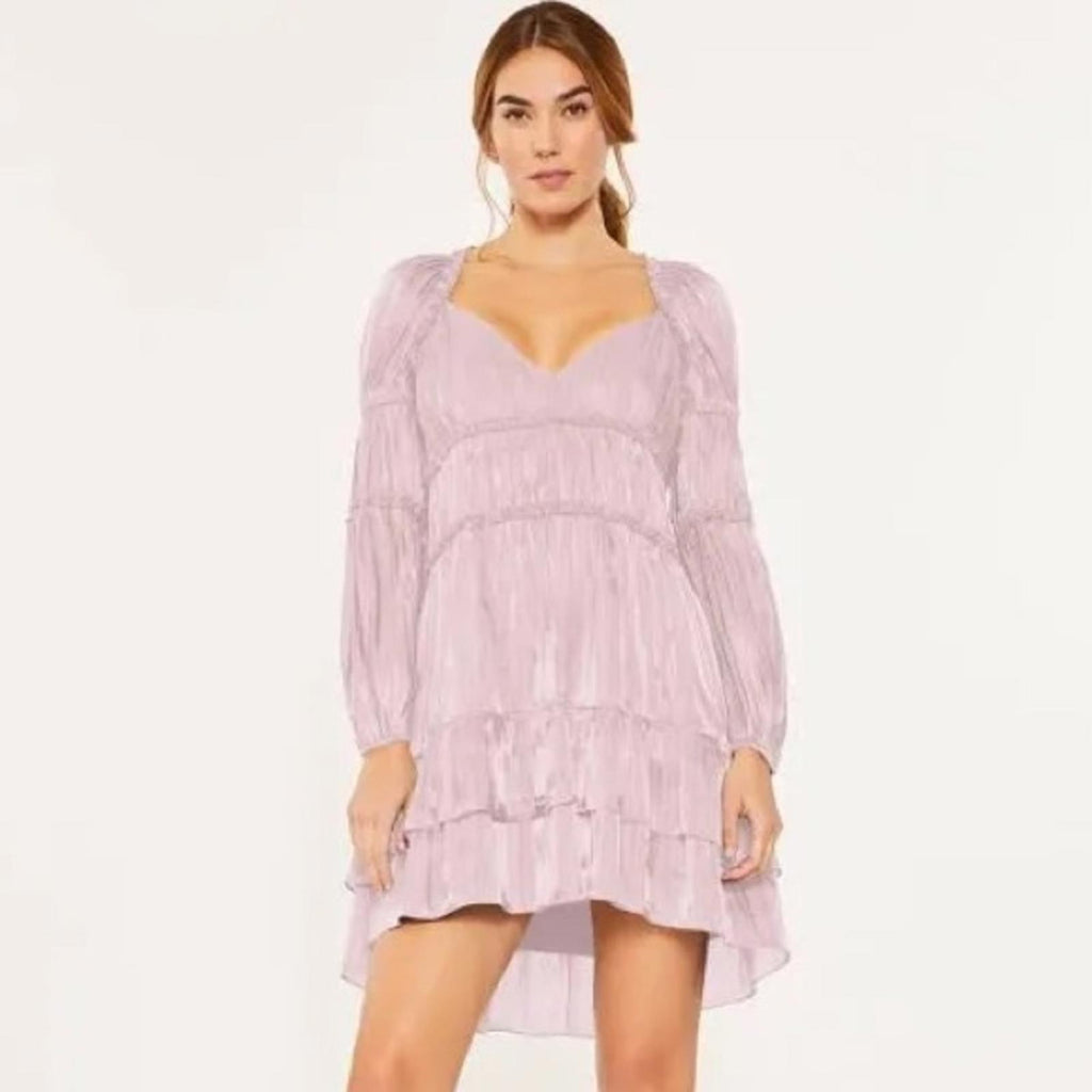 Cinq à Sept Tammy Dress in Pale Iris/Lavender, Size 12 New w/Tag