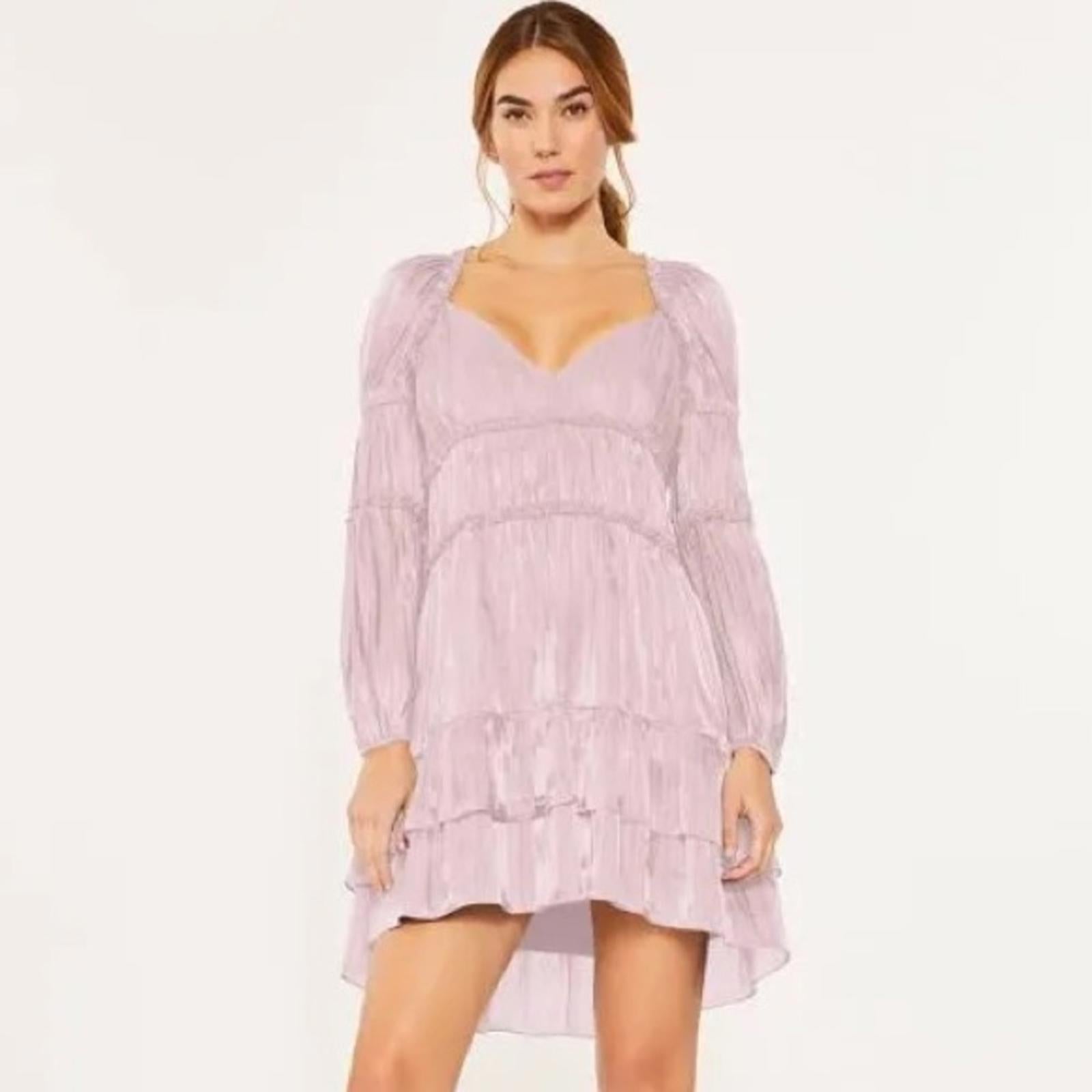 Cinq à Sept Tammy Dress in Pale Iris/Lavender, Size 12 New w/Tag