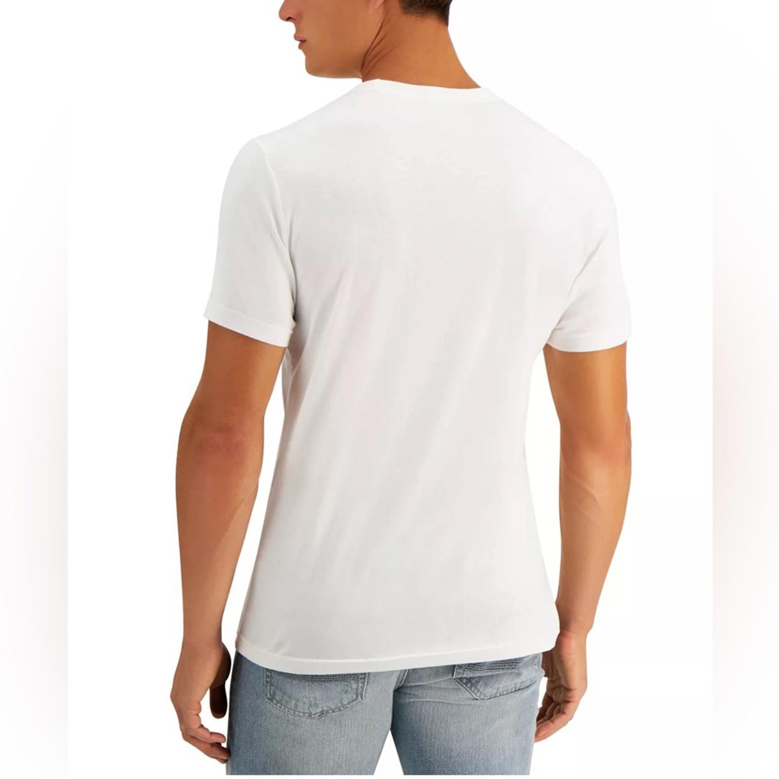 NWT Sun + Stone Men's Mountain Graphic T-Shirt, Sugar Swizzle Size S New w/Tag