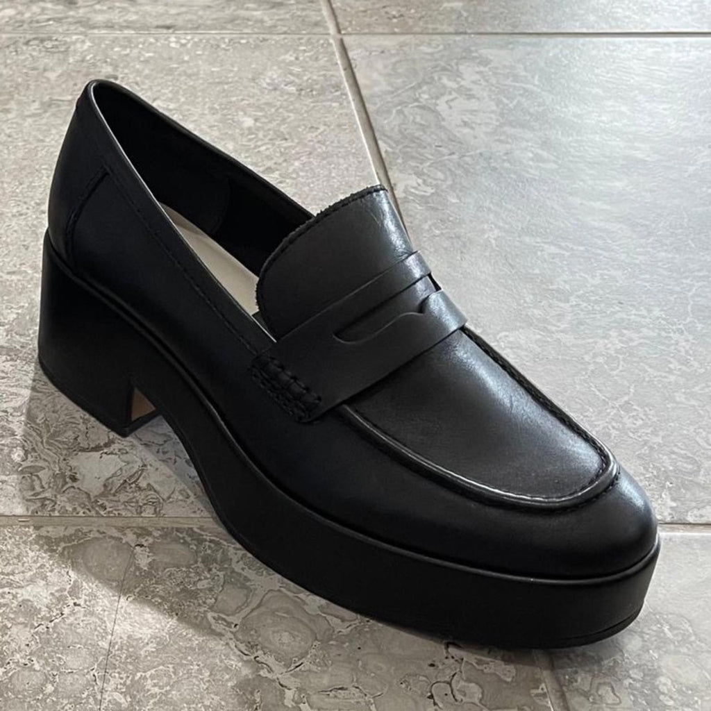 Dolce Vita Yanni Loafer in Black Leather, Size 9.5 New in Box SOLD OUT!