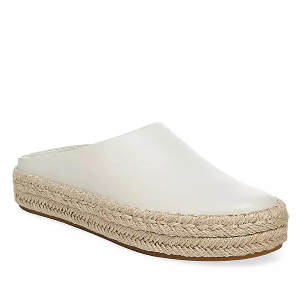Vince Women's Ulla Slip On Espadrille Flats/ Mules, Off White Size 11 New in Box