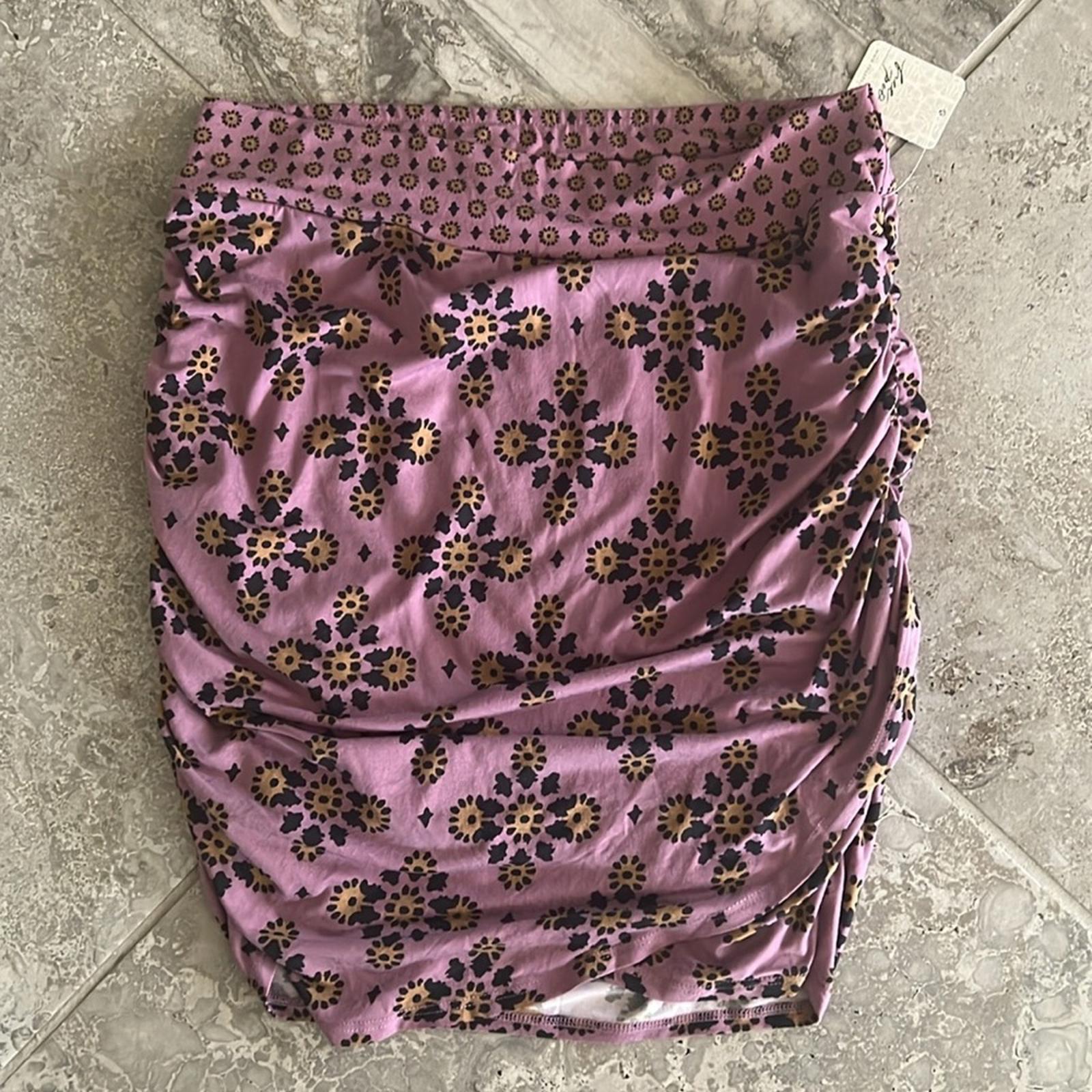 Free People She’s Something Else Mini Skirt, Smoky Lilac, Size S New with Tag