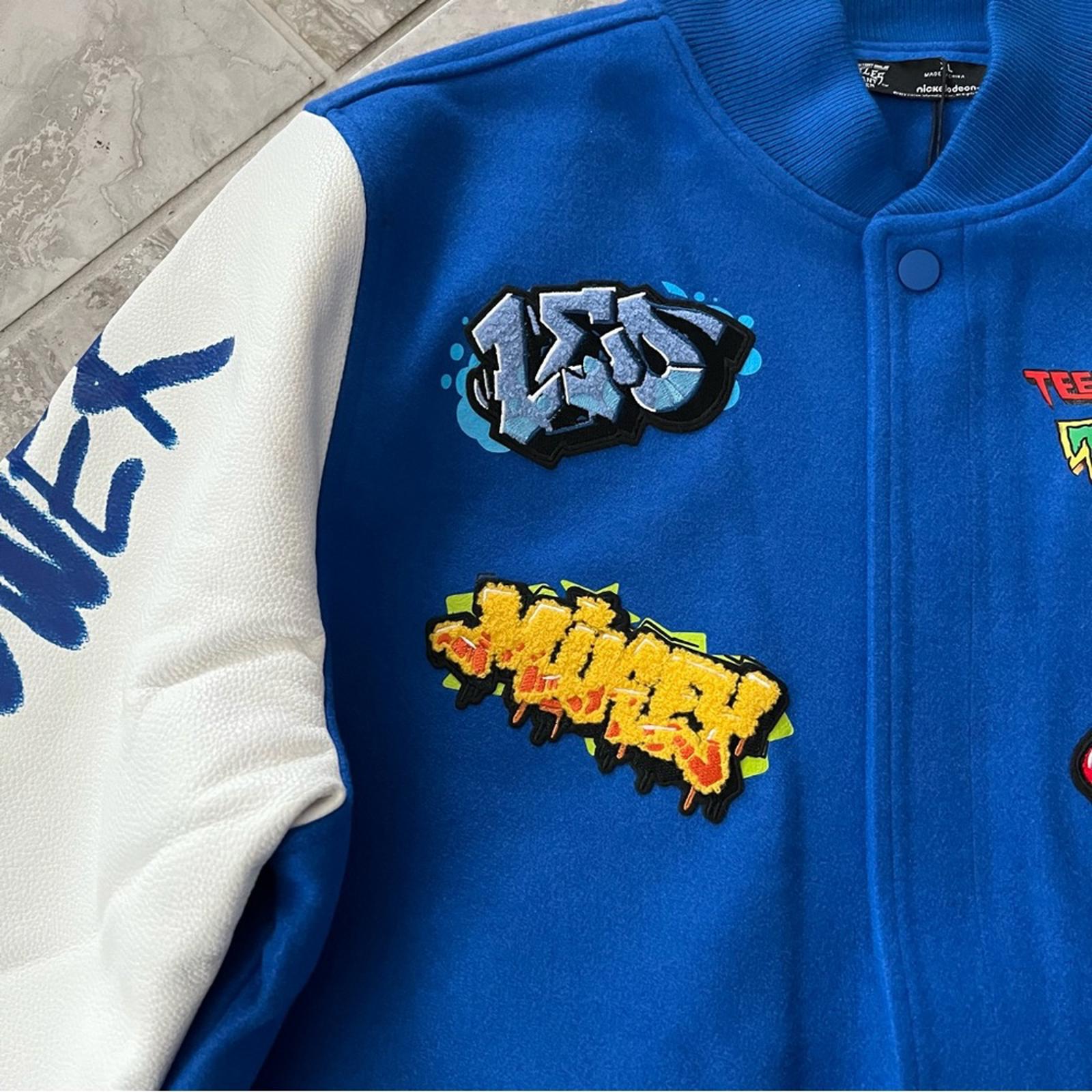 Nickelodeon Freeze Max Teenage Mutant Ninja Varsity
Jacket Size XL New w/Tag