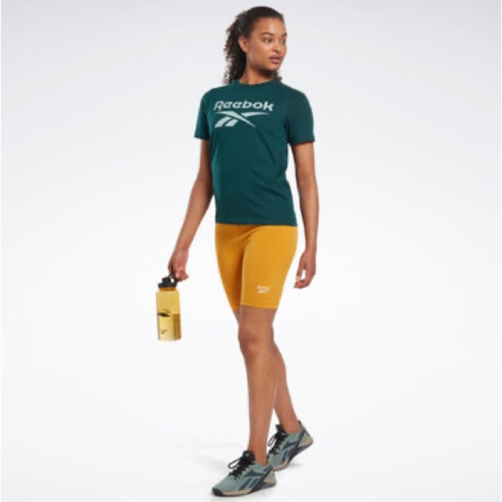 NWT Reebok Plus Size Crewneck T-Shirt Unisex, Green Size 2X New w/Tag