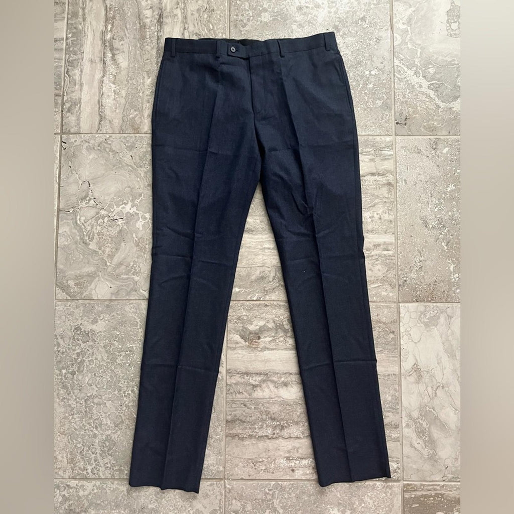 Calvin Klein Suit Separates Mabry Navy Dress Pants, Size 37 Waist, New w/Tag