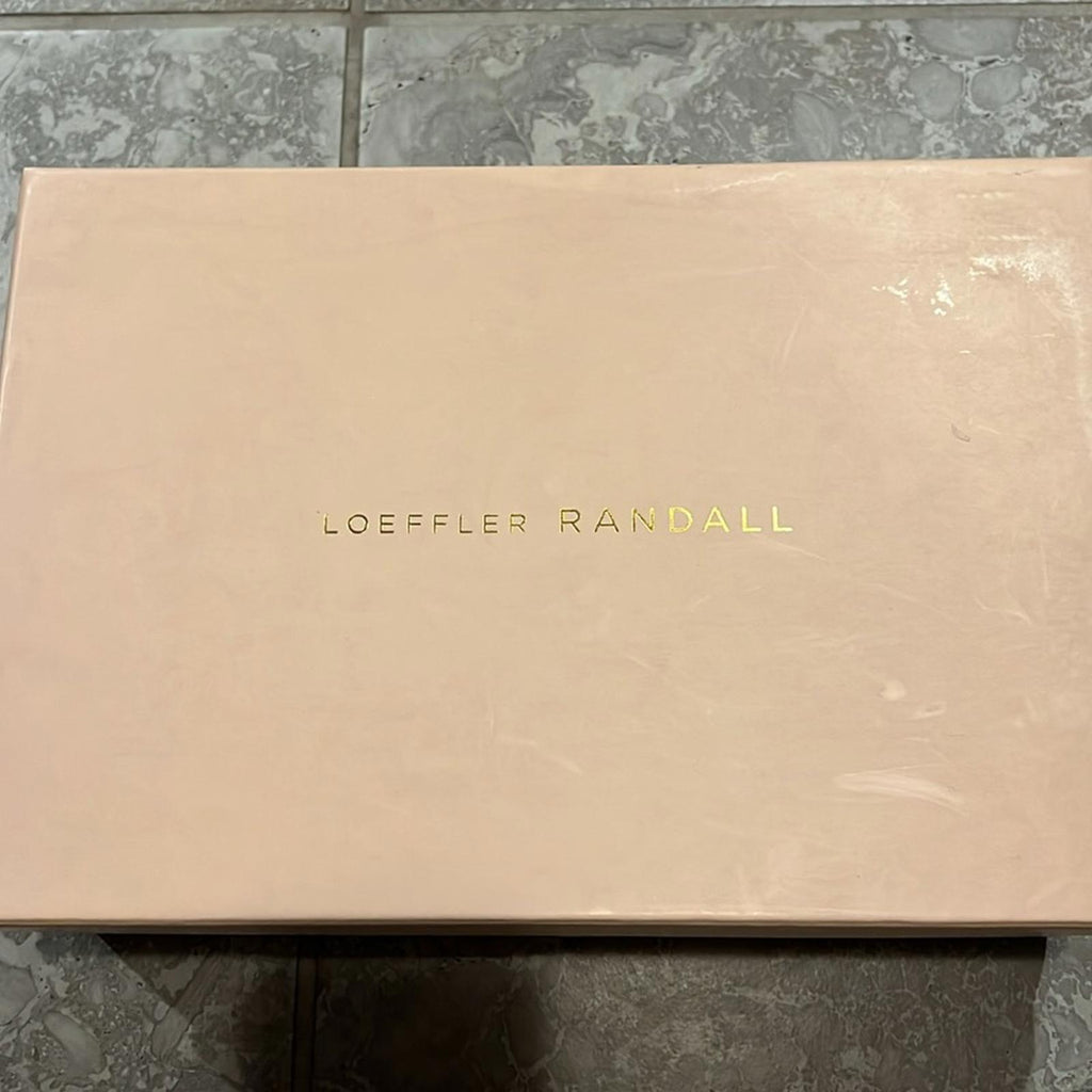 Loeffler Randall Reed High Heel Pleated Sandals in Beauty, Size 5 New in Box