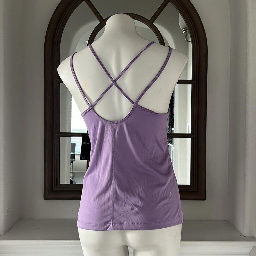 ID-Ideology Solid Strappy-Back Techy Knit Tank, Rhapsody, Size XX-Large NWT