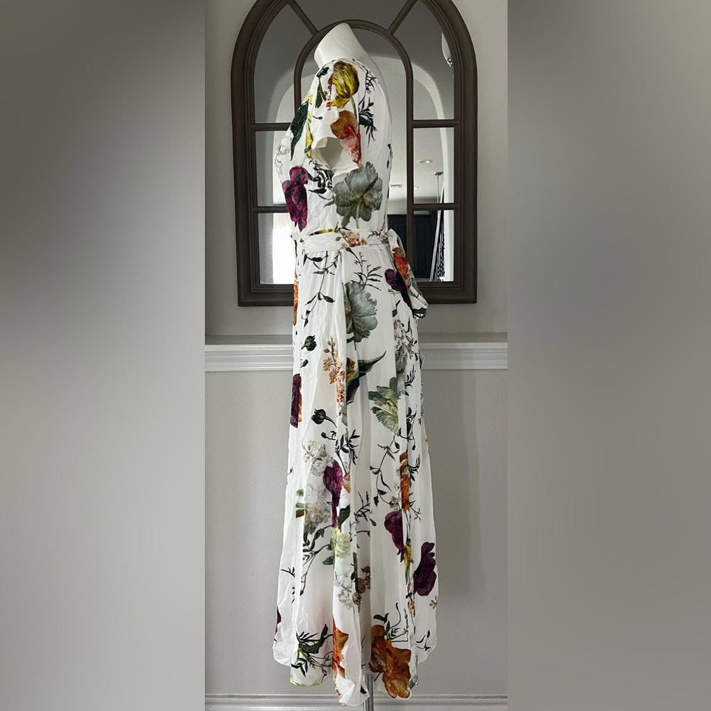 ERDEM Brealey Bouquet Pattern Fraser Dress Size US4 | UK8 New with Tag