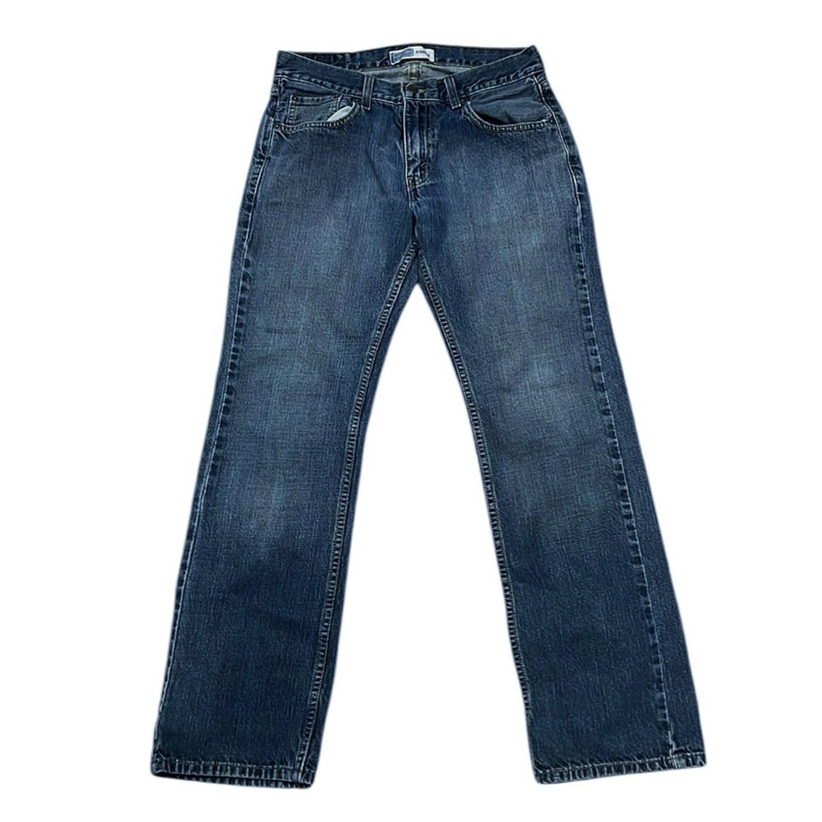Signature Levi Strauss Straight Leg Jeans, Size W30 X L32