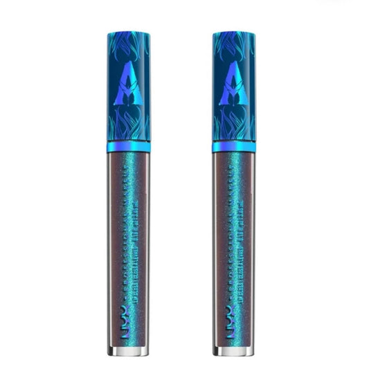 X2 NYX Makeup Avatar:The Way of Water Bioluminescent Lip Gloss Shimmering Waters