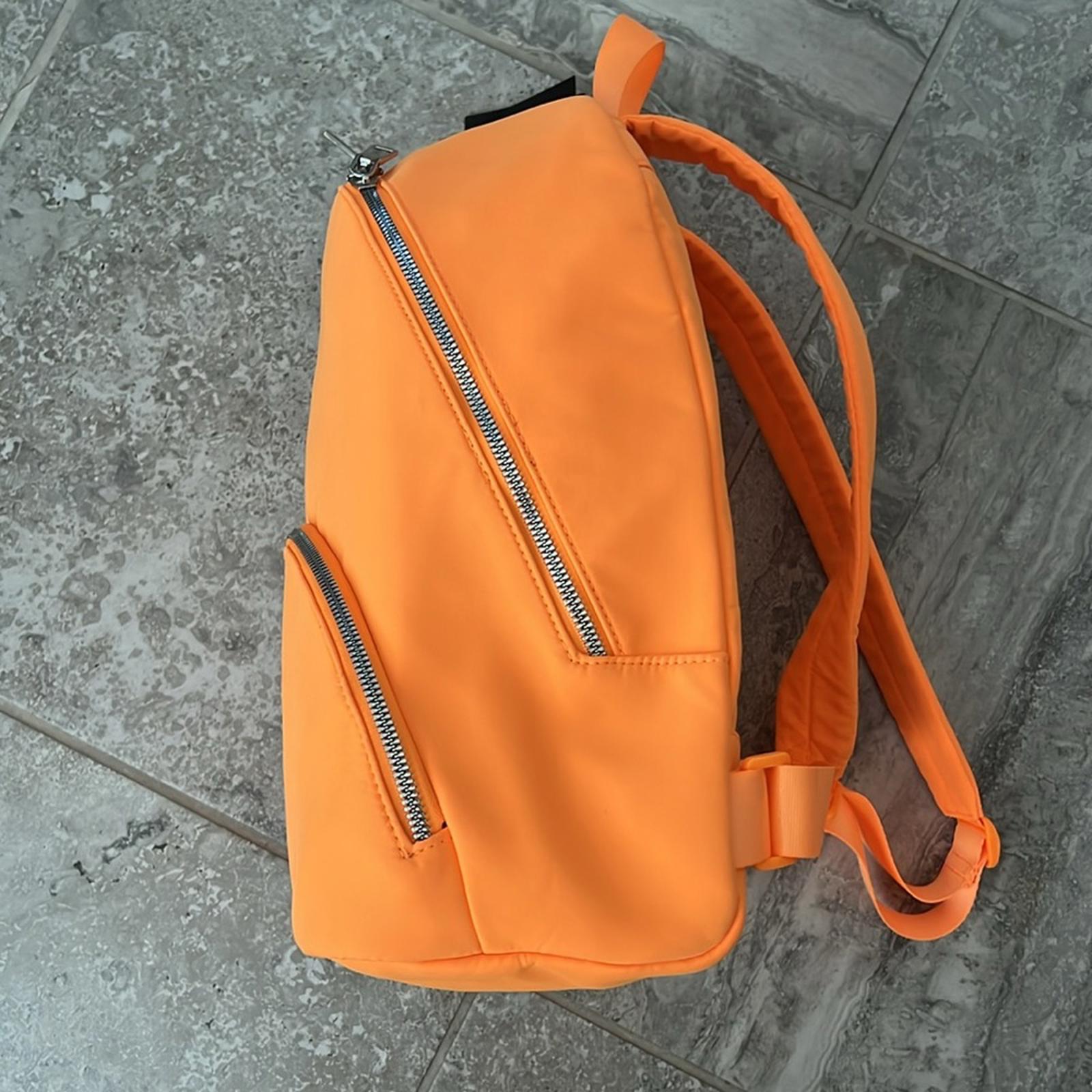 INC Ava Large Backpack in Neon Orange, New w/Tag