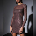 Walter Baker Bellini Dress, City Sequin Size XL NEW w/Tag $368