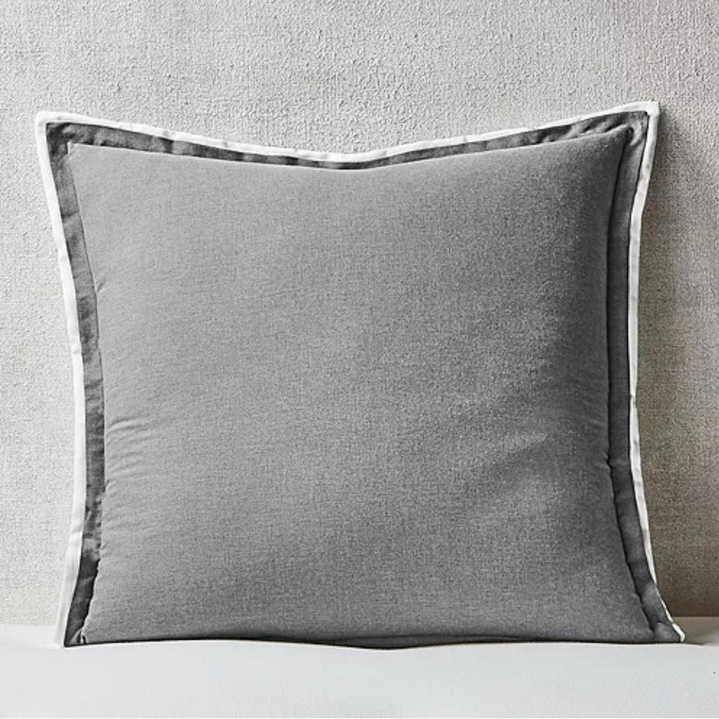Hudson Park Collection Cotton-Cashmere Euro Sham, New w/Tag