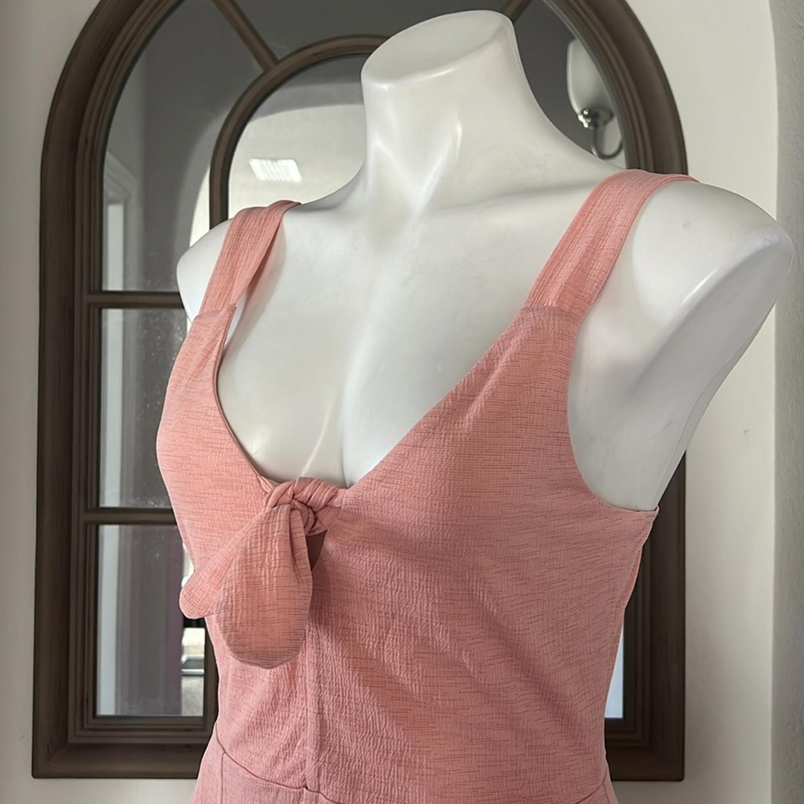 NEW Miss Selfridges Midi Dress in Pink, Size 8 New w/Tag
