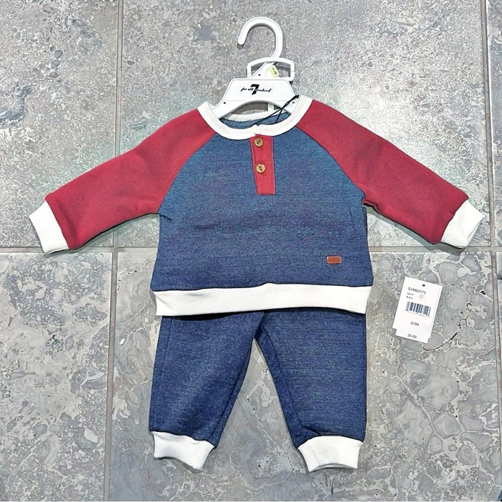 7 For All Mankind Boys 2-Piece Set Size 0-3Months New w/Tag