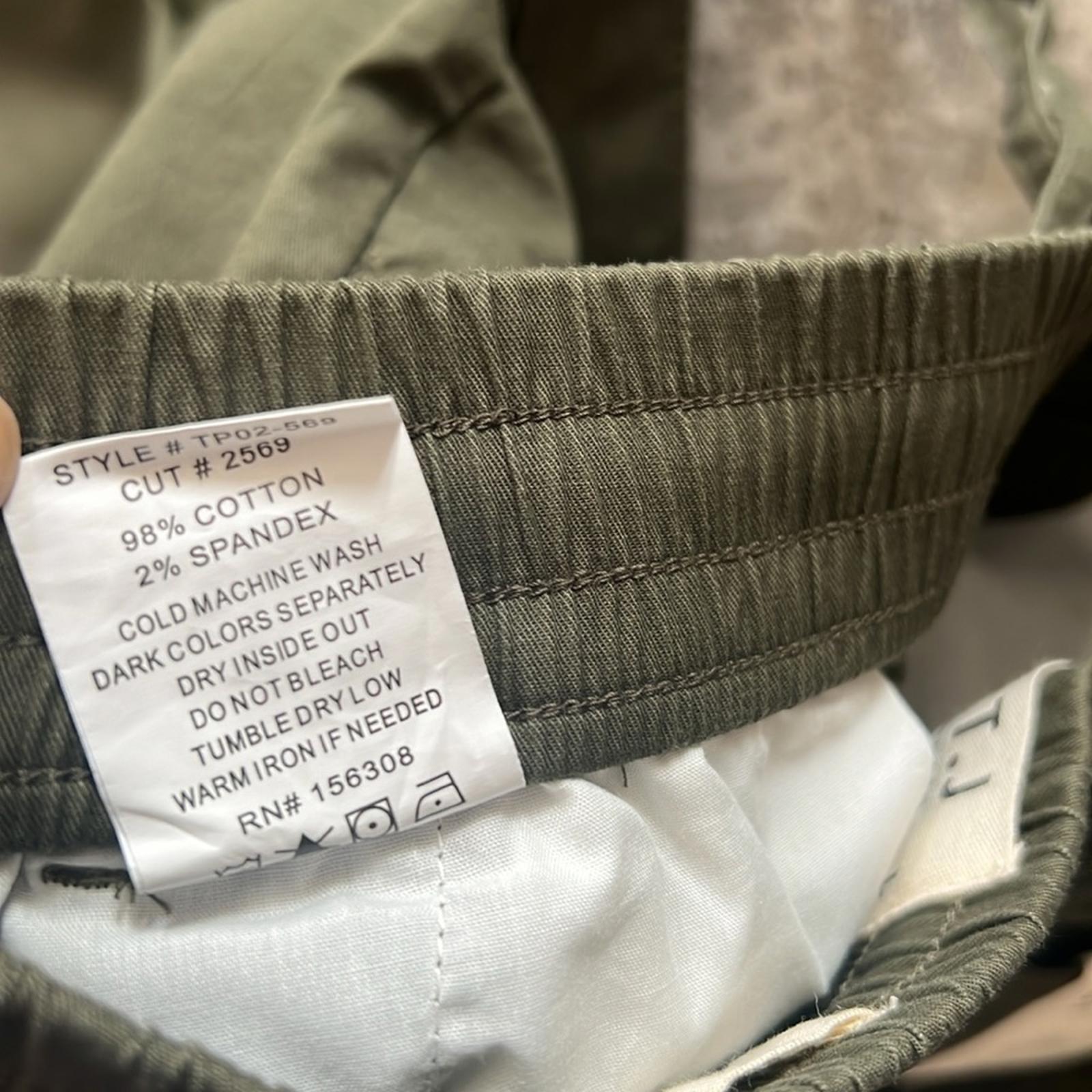 L.T.J Letter to Juliet Cargo Joggers in Olive, Size L New w/Tag