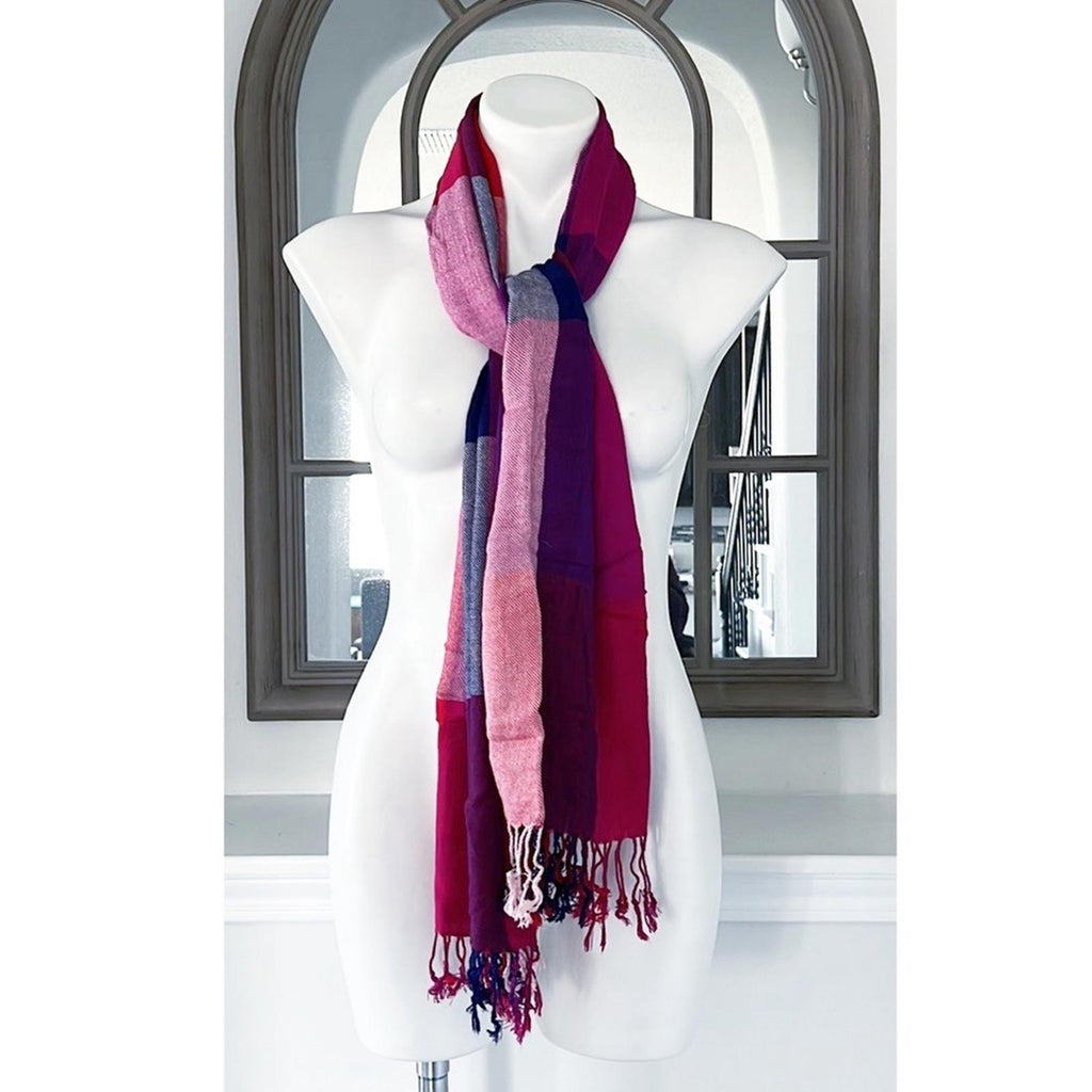 Apt 9 Plaid Scarf, Multicolored