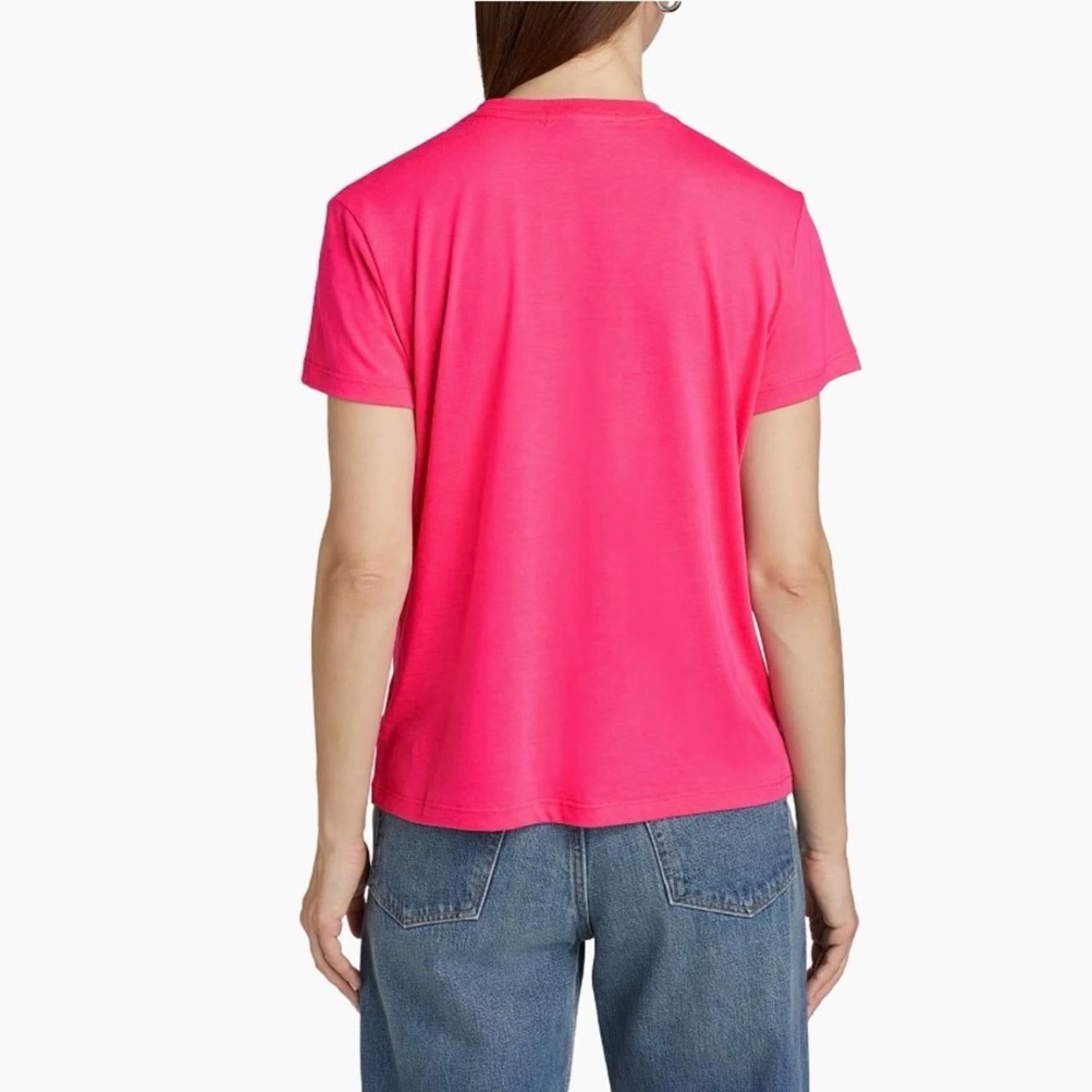 Favorite Daughter “Mom Of The Year” Crewneck T-Shirt in Pink, Size XS, NEW