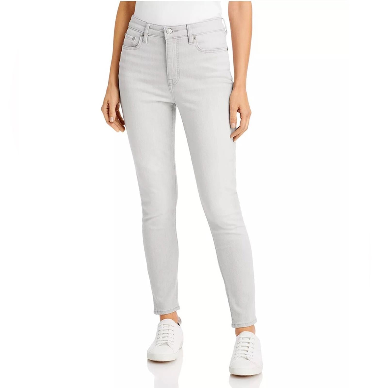 Lauren Ralph Lauren High Rise Skinny Ankle Jeans, Grey, Size 10 New w/Tag $99.5