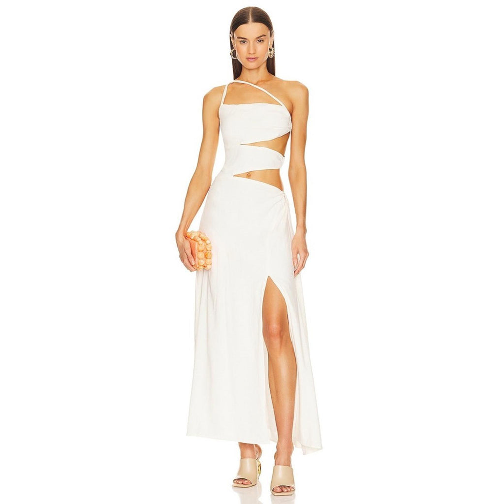 Cult Gaia x Revolve Terese Gown in Cream, NWT, Size 8